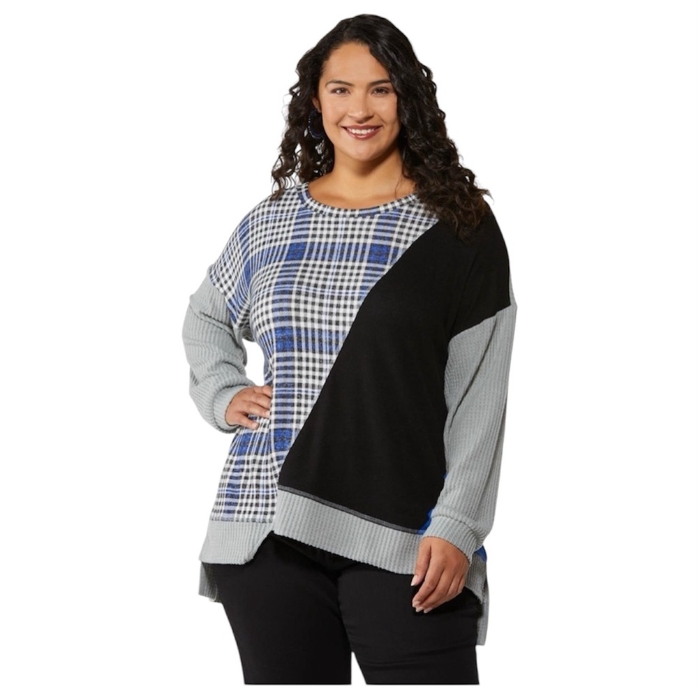 Cato Fashions Ladies Women’s ASymmetrical Sweater Size XL